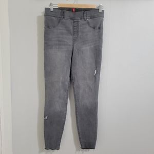 SPANX distressed ankle skinny jean